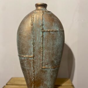Cast-Aluminium-Caribbean-Teardrop-Shape-Vase